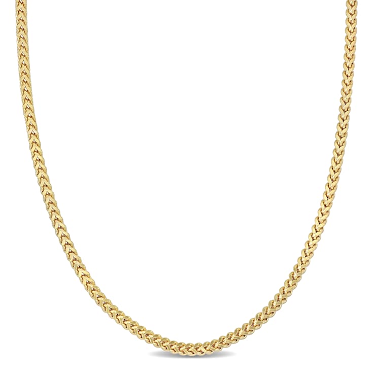 2.3mm Franco Link Necklace in 10k Yellow Gold, 18 in