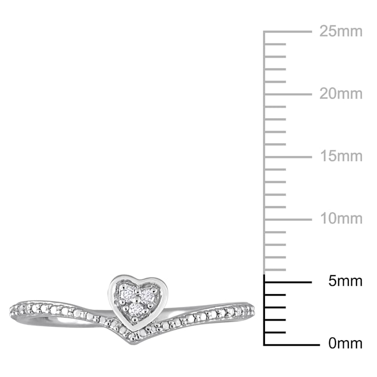 Diamond accent heart promise ring on sale