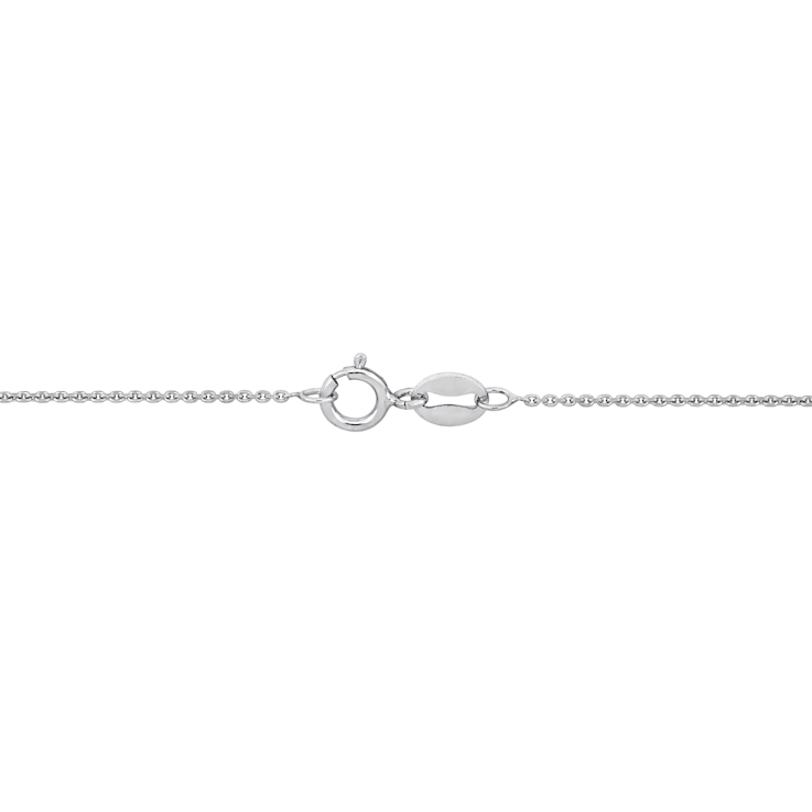 Cable Chain Necklace in Platinum, 18 in