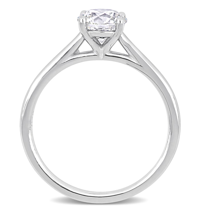 1 CT TW Diamond Solitaire Engagement Ring in Platinum (GIA Certified)