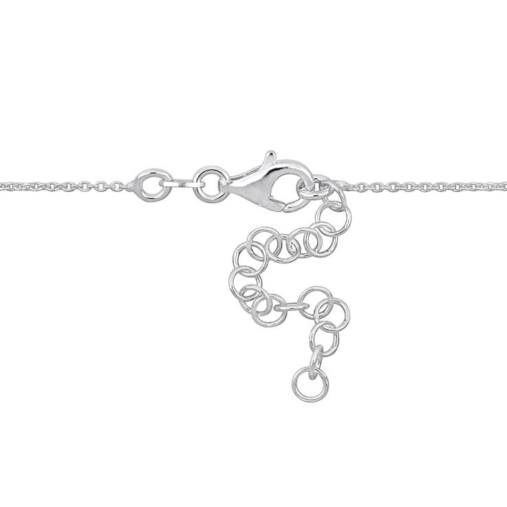 Heart Charm Bracelet in Sterling Silver