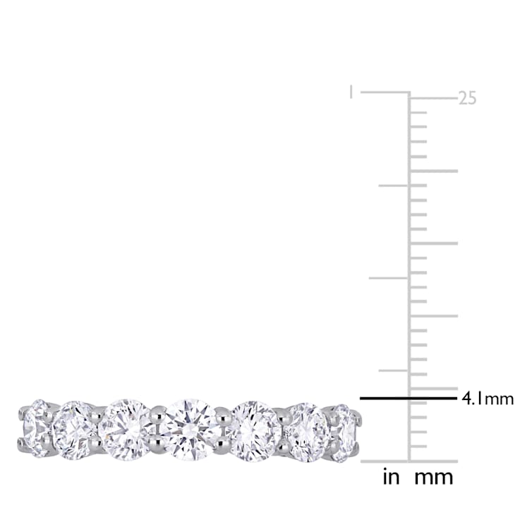 1 3/4 CT TGW Lab Grown Diamond Semi-Eternity Anniversary Band in 14K
White Gold