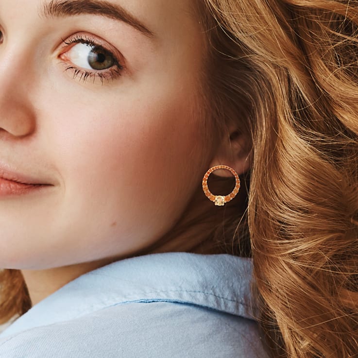 Madeira citrine earrings best sale