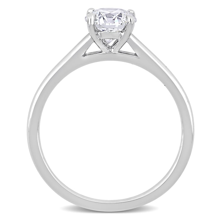 1 CT TW Diamond Solitaire Engagement Ring in Platinum (GIA Certified)