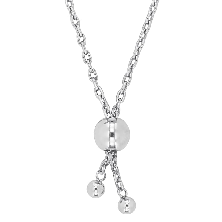 3/4 Ct DEW Created Moissanite Oval Halo Adjustable Bolo Bracelet in
Sterling Silver