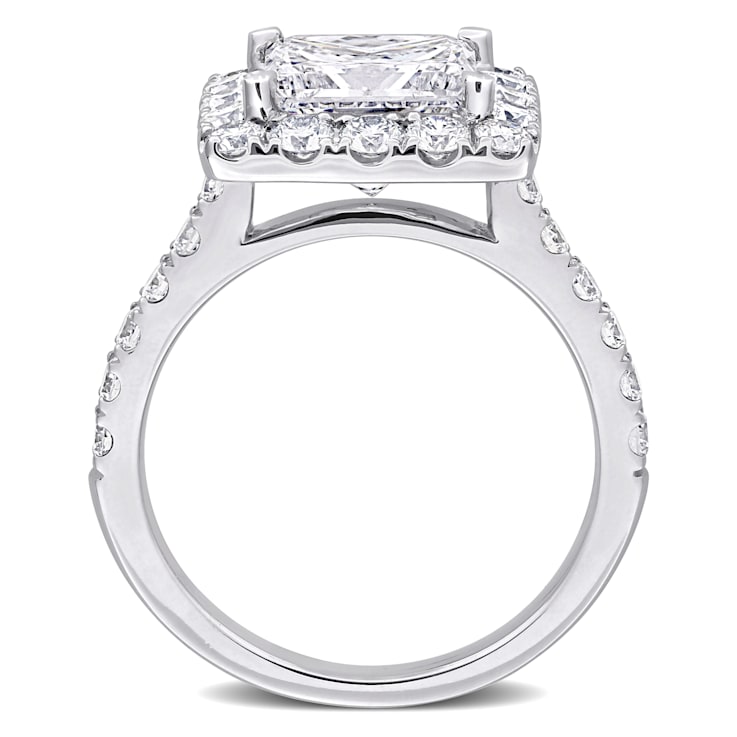 4 1/3 CT TW Lab-Grown Diamond Engagement Ring in 14K White Gold
