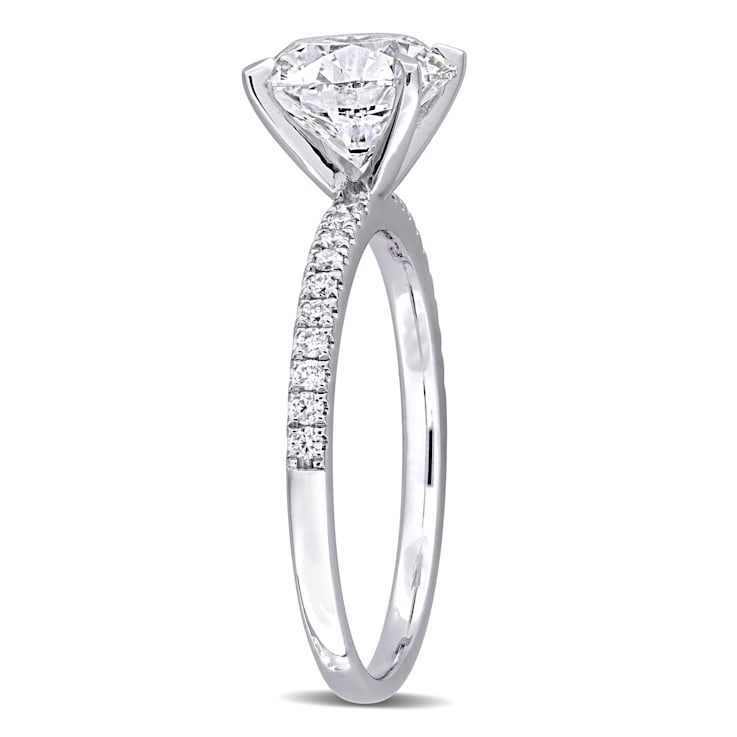 2 1/6 CT TW Lab-Grown Diamond Engagement Ring in 14K White Gold