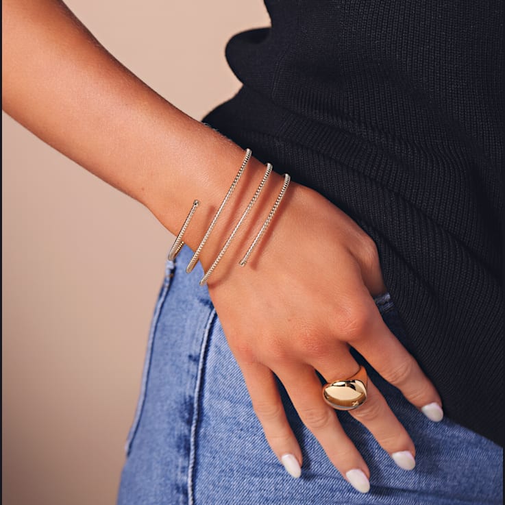 ALBERTO MILANI – MILLENIA 14K Yellow Gold Polished Ring