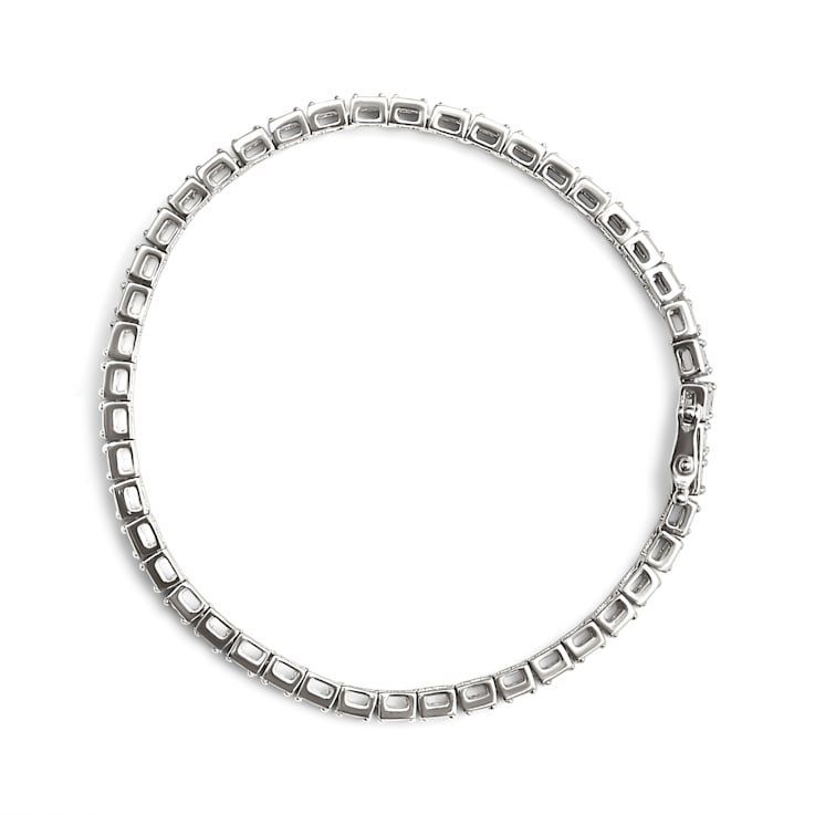 Sterling Silver 1/10 Cttw Diamond 7" Link Bracelet (I-J Color,
I2-I3 Clarity)