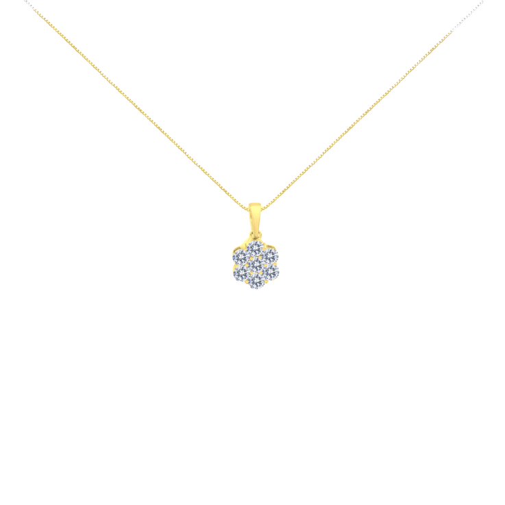 【Eera】ミニ18カラットゴールドアンドダイヤモンドシングルイヤ Pink Tokyo 18-karat white gold, silver and diamond earring