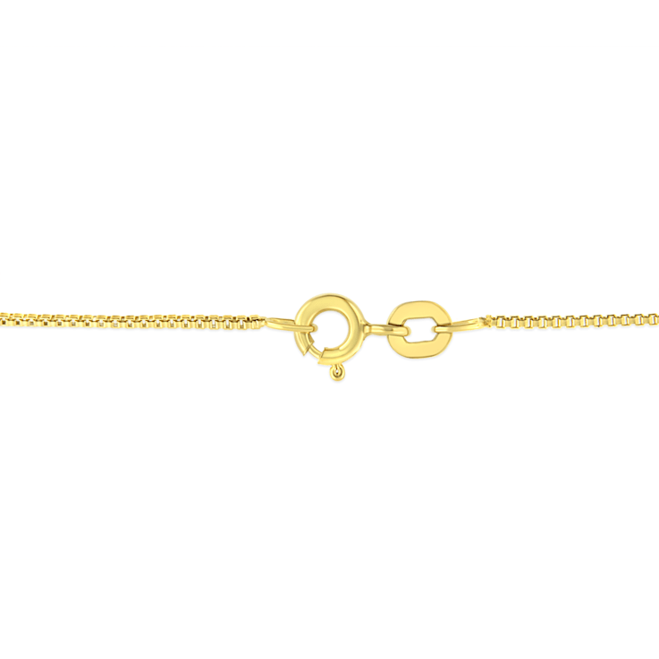14K Yellow Gold Over Sterling 3/4ctw Diamond Solitaire Pendant
w\chain(K-L Color, I2-I3 Clarity)