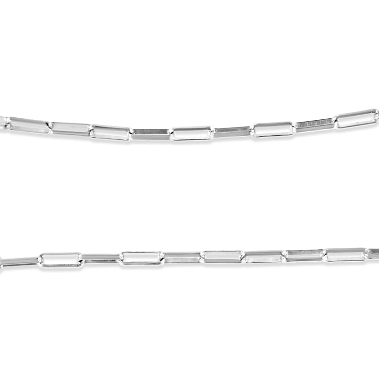 Lock Pendant in Sterling Silver (20 in)