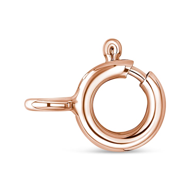 10K Gold Over Sterling Silver Two-tone 1/4ctw Miracle-Set Champagne
Diamond Triple Circle Necklace