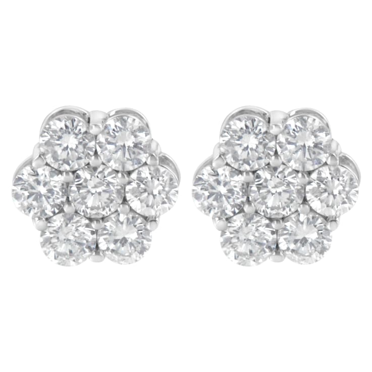 Diamond Stud Earrings - Solitaires (1 Carat Total) - IF & Co.