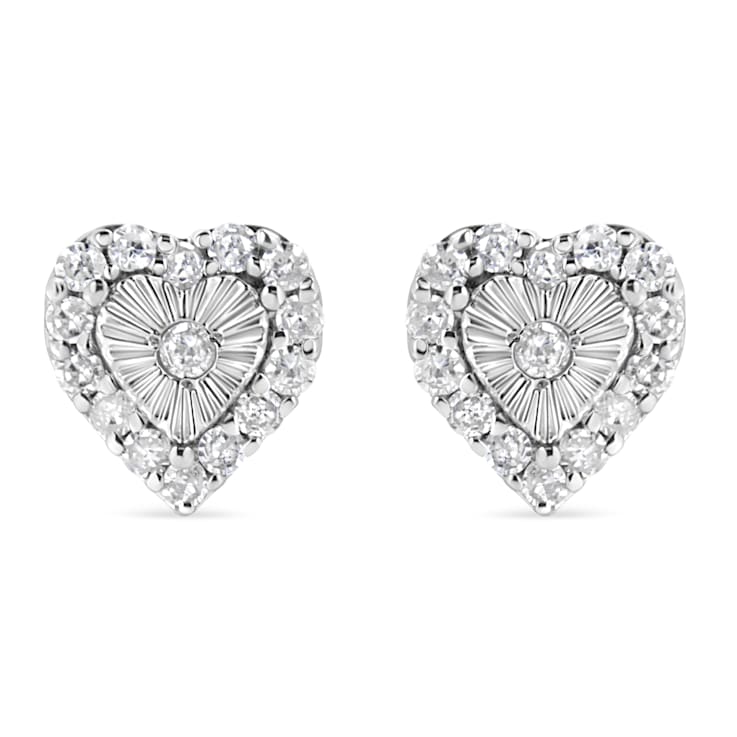 Amazon.com: Heart Cut Moissanite Stud Earrings for Women Men, D Color VVS1  Clarity Brilliant Heart Lab Created Diamond Earrings S925 Sterling Silver  Moissanite Solitaire Earrings: Clothing, Shoes & Jewelry