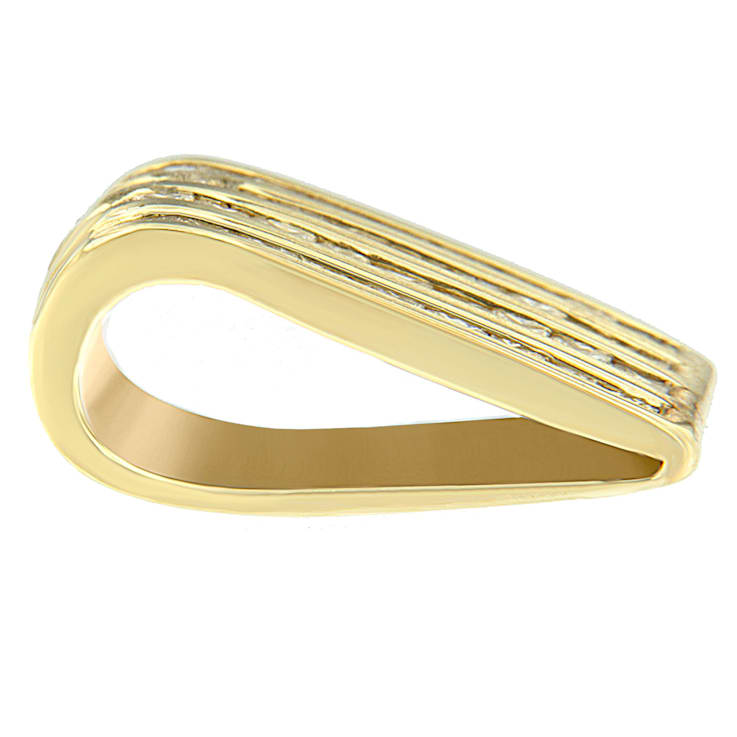 14K Yellow Gold 2 1/3ctw Princess Cut Diamond Block Pendant With Chain
(H-I, SI1-SI2)