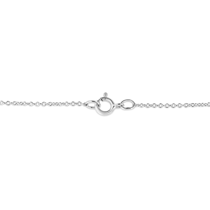 10K Gold 0.10ct Diamond Solitaire Necklace with 16"-18"
Adjustable Chain (H-I Color, SI2-I1 Clarity)