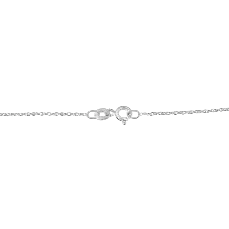 0.25ctw Diamond Infinity Sterling Silver Necklace