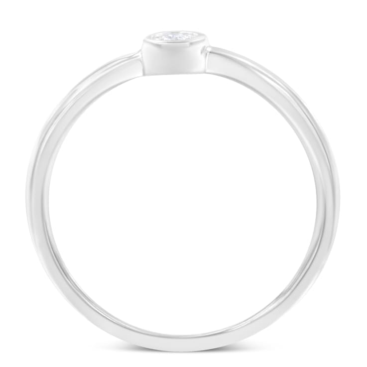 0.05ctw Diamond Accent Sterling Silver Ring