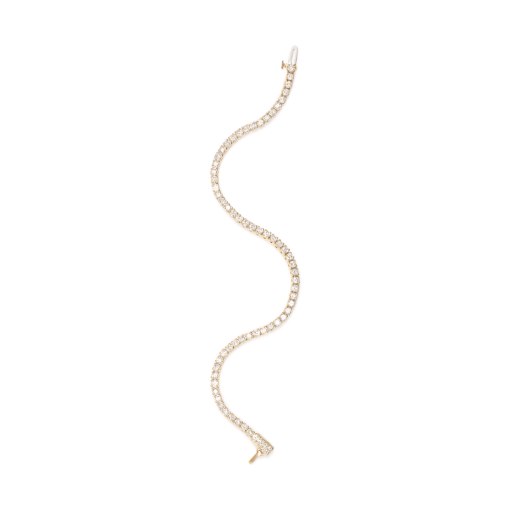 14K Yellow Gold 6.0 Cttw Classic 4 Prong Set Round Brilliant Cut Diamond
Tennis Bracelet