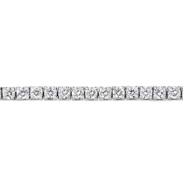 14K White Gold 3.0 Cttw Lab Grown Diamond 7.25" Classic Tennis
Bracelet (F-G Color, VS2-SI1 Clarity)