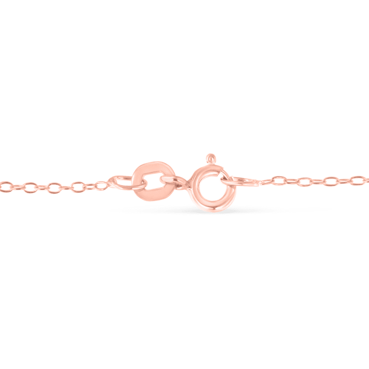 10K Two-tone Gold Over Sterling Silver Diamond Station Necklace (1/2
cttw, K-L Color, I2-I3 Clarity)