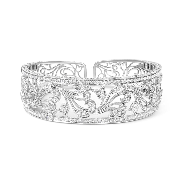 Origins Open Diamond Cuff White