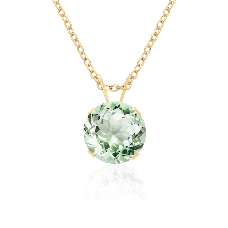 Green amethyst birthstone top