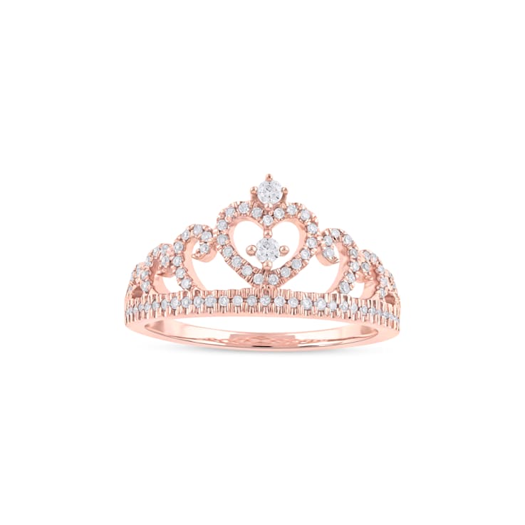 Adjustable Ring Crown, Rhinestone Jewelry
