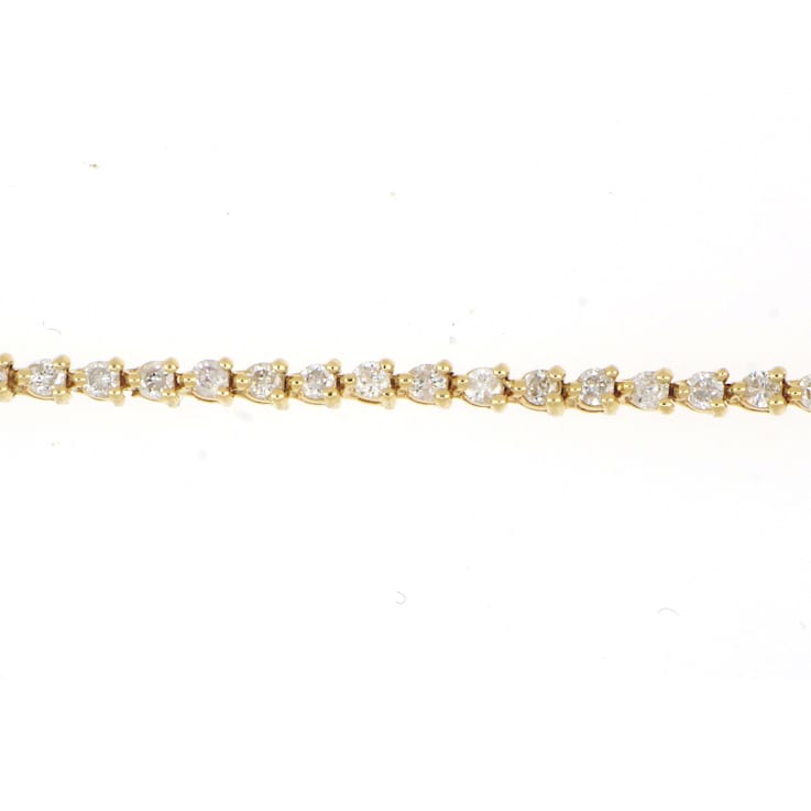 10 karat shop gold tennis bracelet
