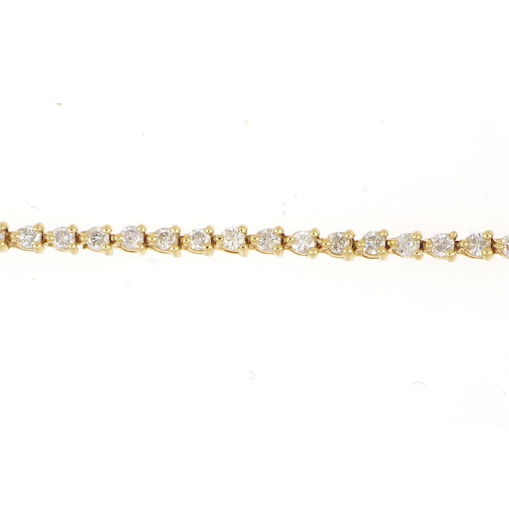 Bracelet Twistées Gold Diamants - Diamonds and yellow gold - Yvonne Léon