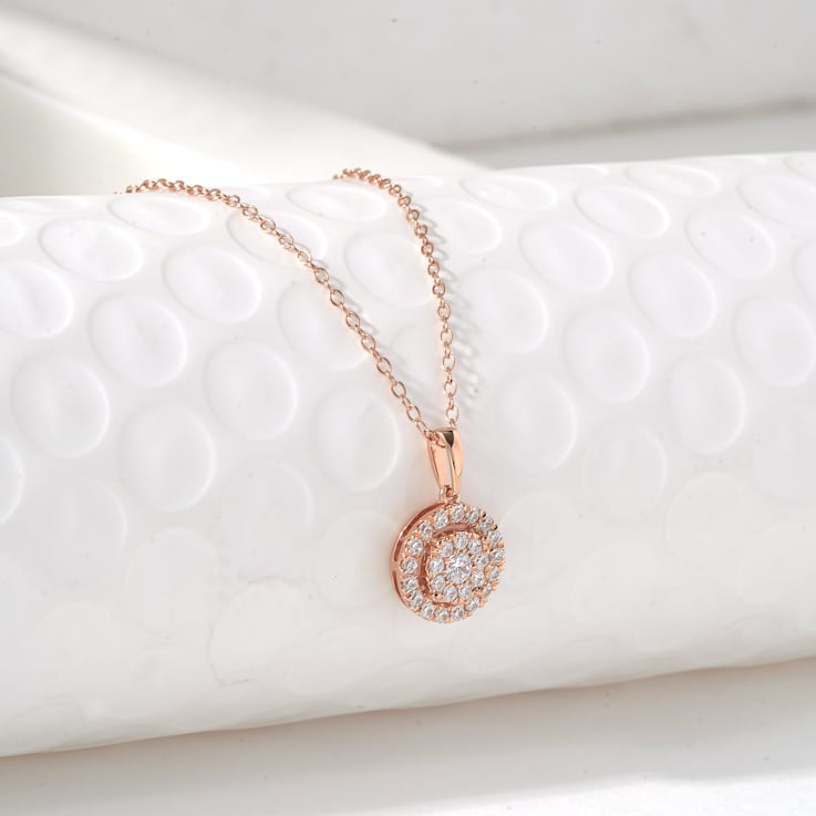 10k rose gold shop pendant