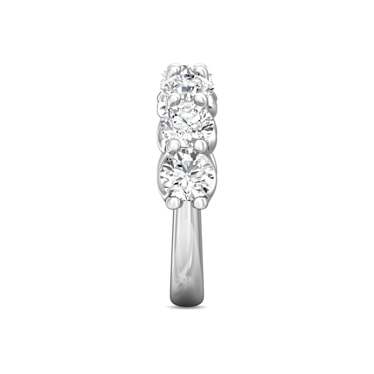 Lab Grown Diamond 7 Stone Shared Prong Band