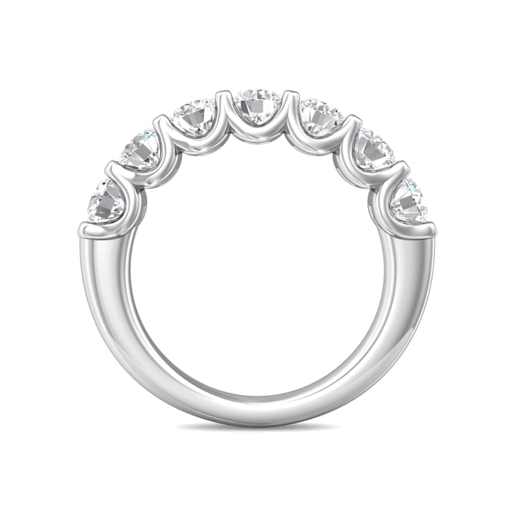 Lab Grown Diamond 7 Stone Shared Prong Band