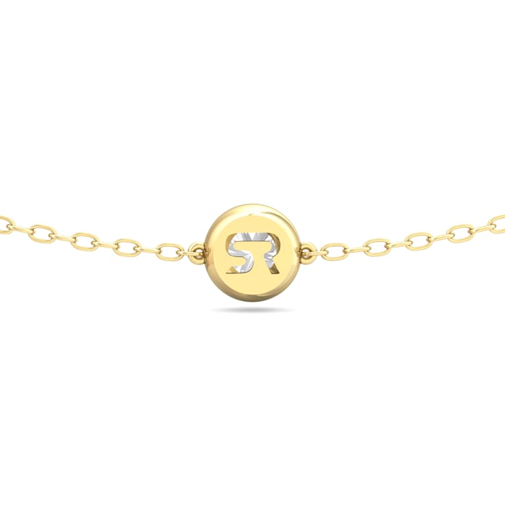 14K Yellow Gold 7 Stone Lab Grown Diamond by the Yard 16 Inch Station
Necklace With 2 Inch Extender
