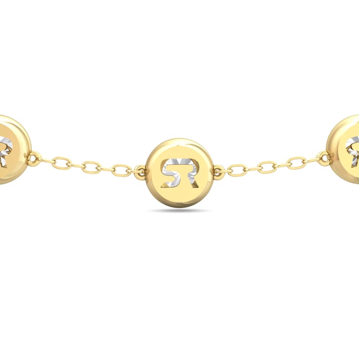 14K Yellow Gold Lab Grown Diamond by the Yard 16 Inch Station Necklace
With 2 Inch Extender