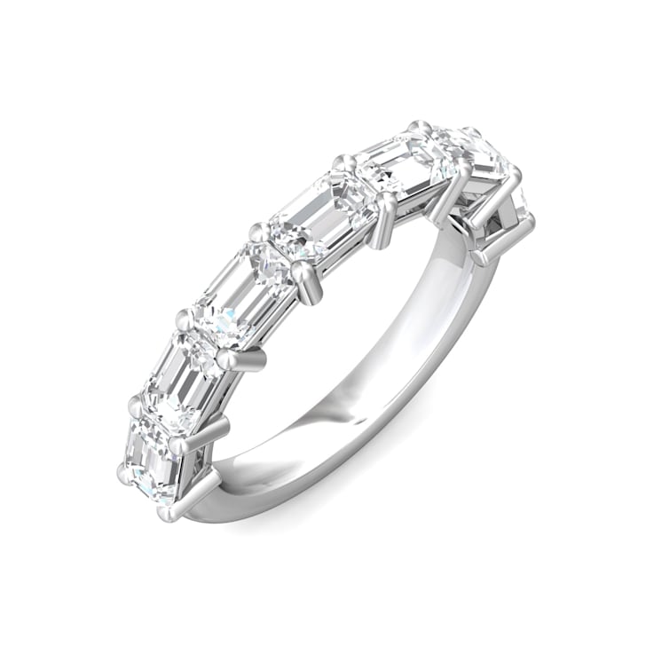 7 Stone Lab Grown East West Diamond Band