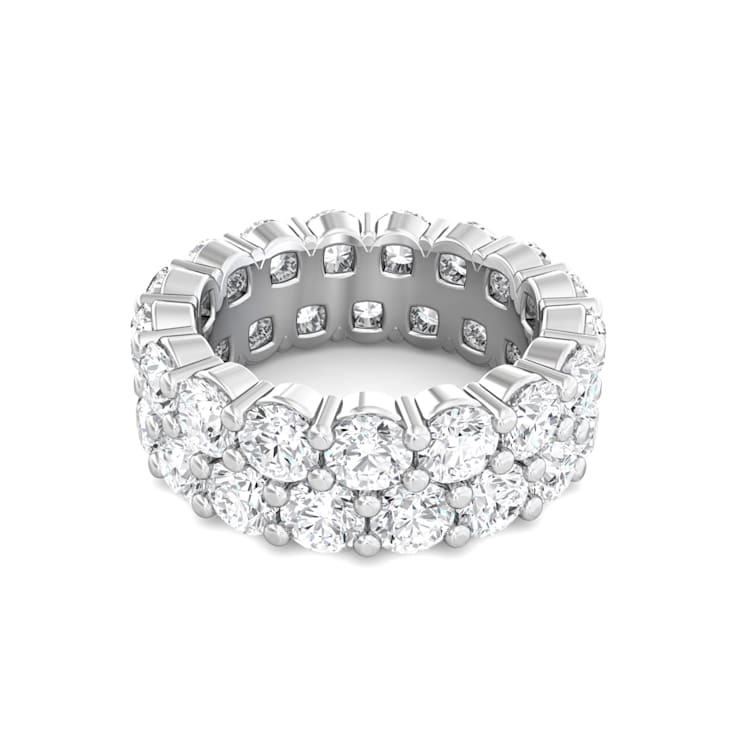 2 Row Lab Grown Diamond Eternity Band