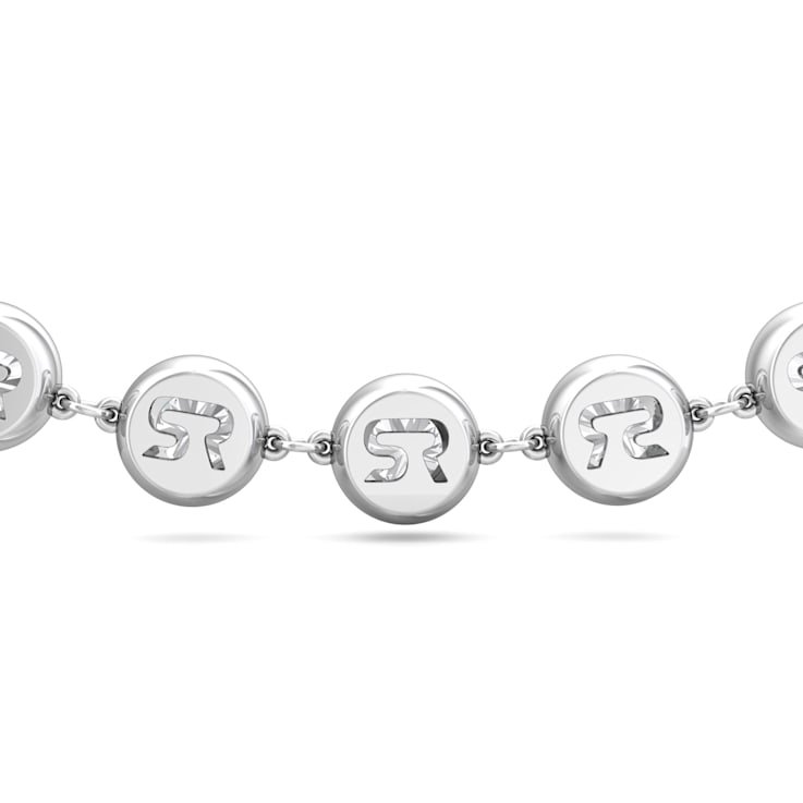 14K White Gold Lab Grown Diamond by the Yard 20 Inch Station Necklace