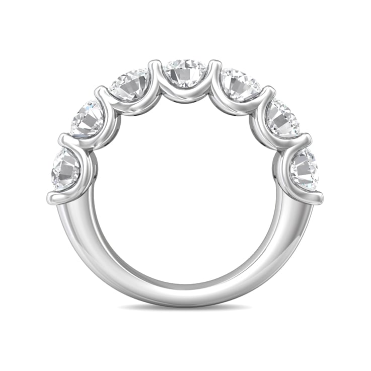 Lab Grown Diamond 7 Stone Shared Prong Band
