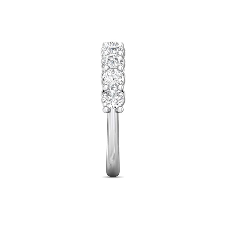 Lab Grown Diamond 9 Stone Shared Prong Band