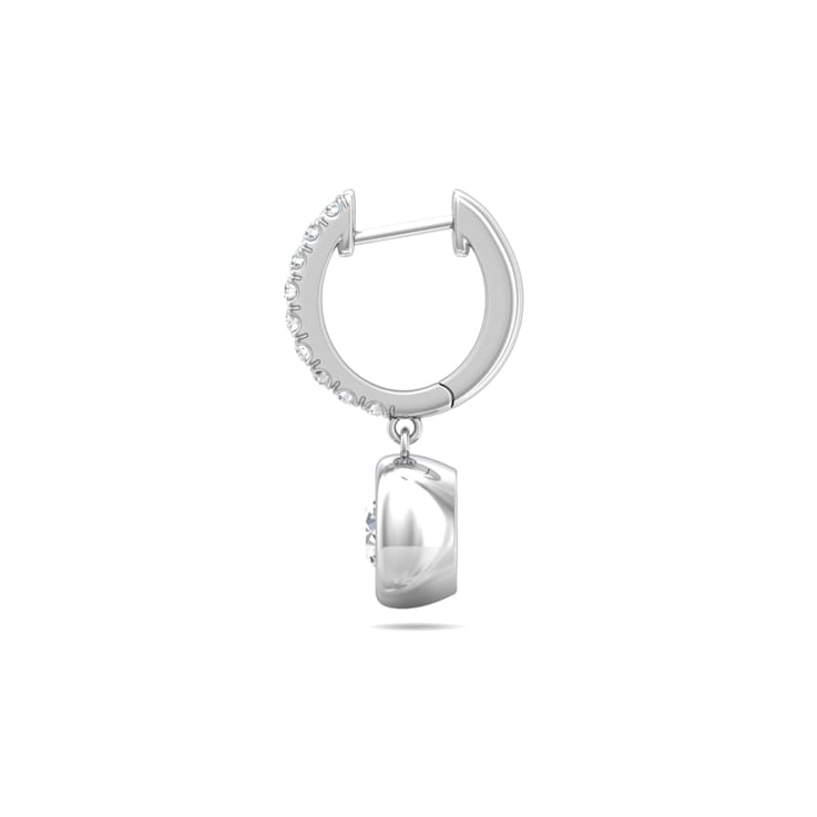 14K Gold Lab Grown Diamond Classic Drop Earrings 2.30ctw