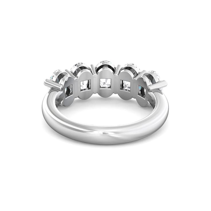 5 Oval Lab Grown Diamond Band