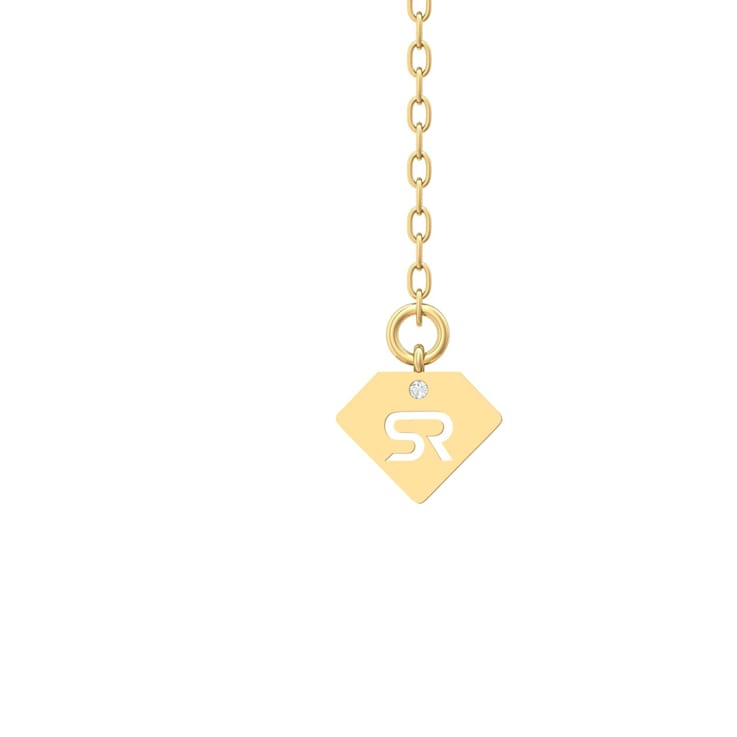 14K Yellow Gold Lab Grown Diamond by the Yard 16 Inch Station Necklace
With 2 Inch Extender