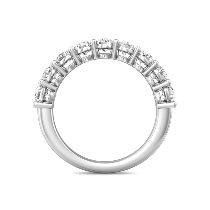 Lab Grown Diamond 9 Stone Shared Prong Band