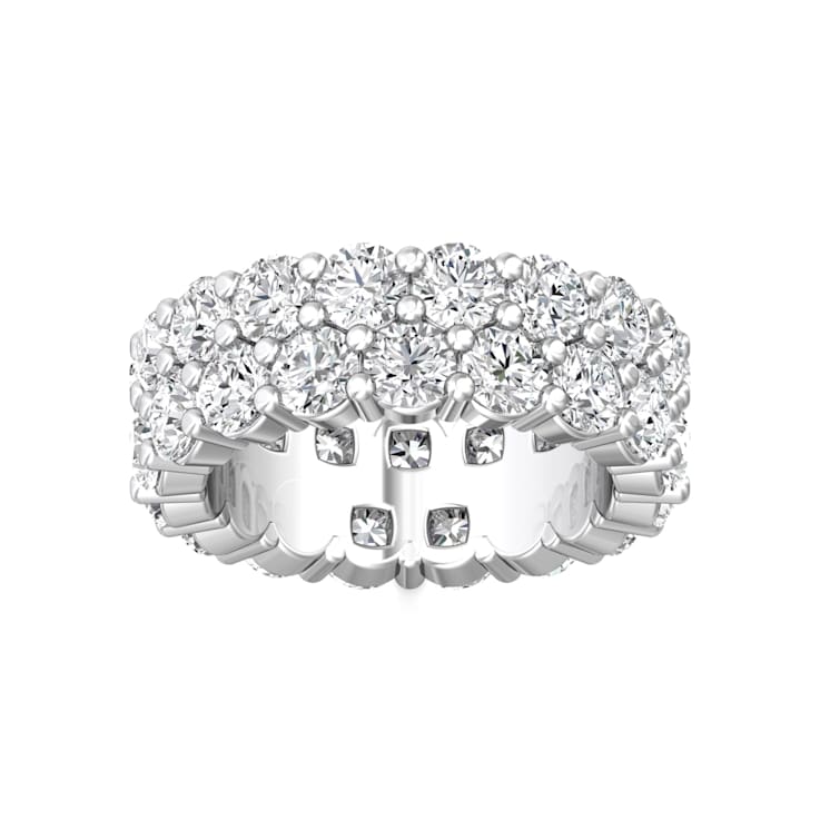 2 Row Lab Grown Diamond Eternity Band
