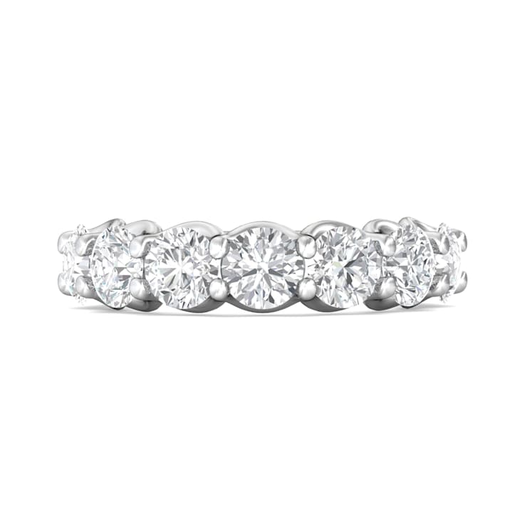 Lab Grown Diamond 7 Stone Shared Prong Band