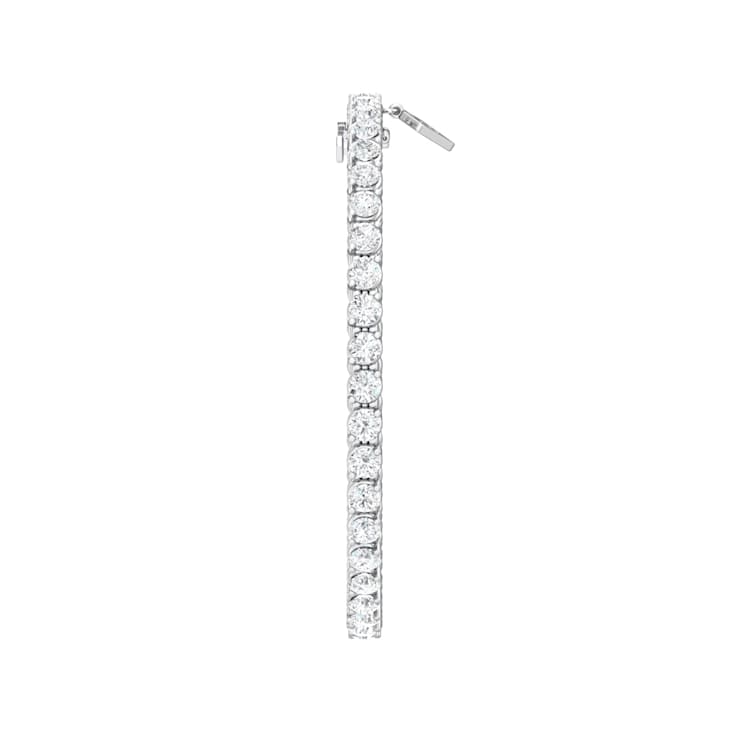 14K White Gold Lab Grown Diamond Tennis Bracelet