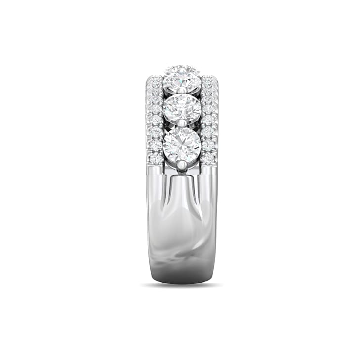 7 Stone Lab Grown Diamond Micropavé Band