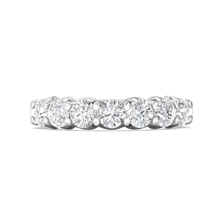 Lab Grown Diamond 7 Stone Shared Prong Band